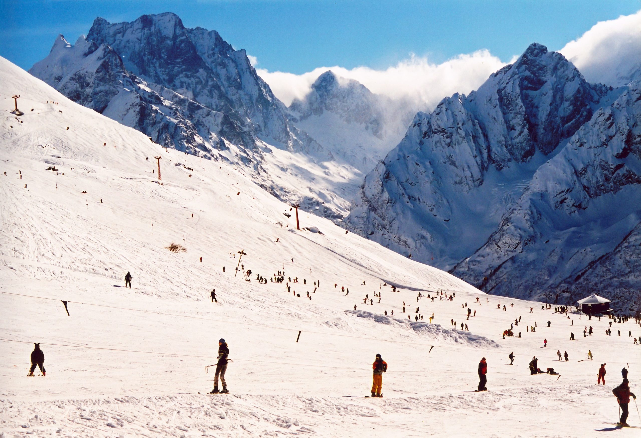 Mountain Dombay Ski resort. Caucasus Mountains. Russia Adobe Marat min scaled