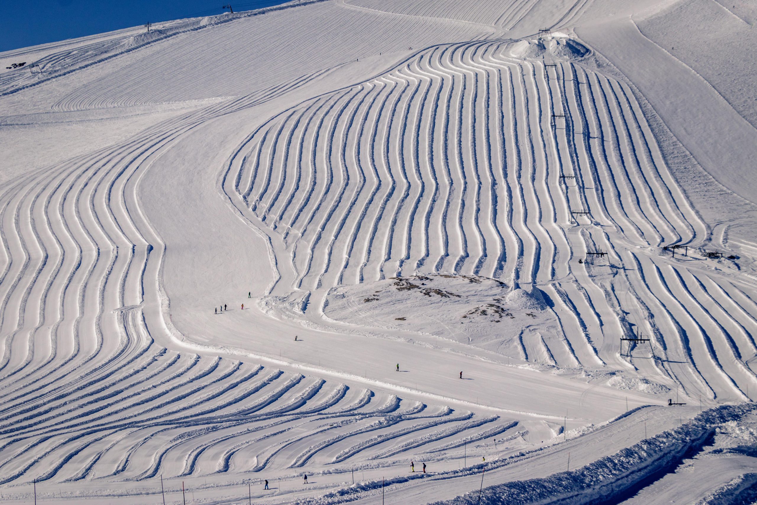 The Tignes Glacier. Photo from Adobe.