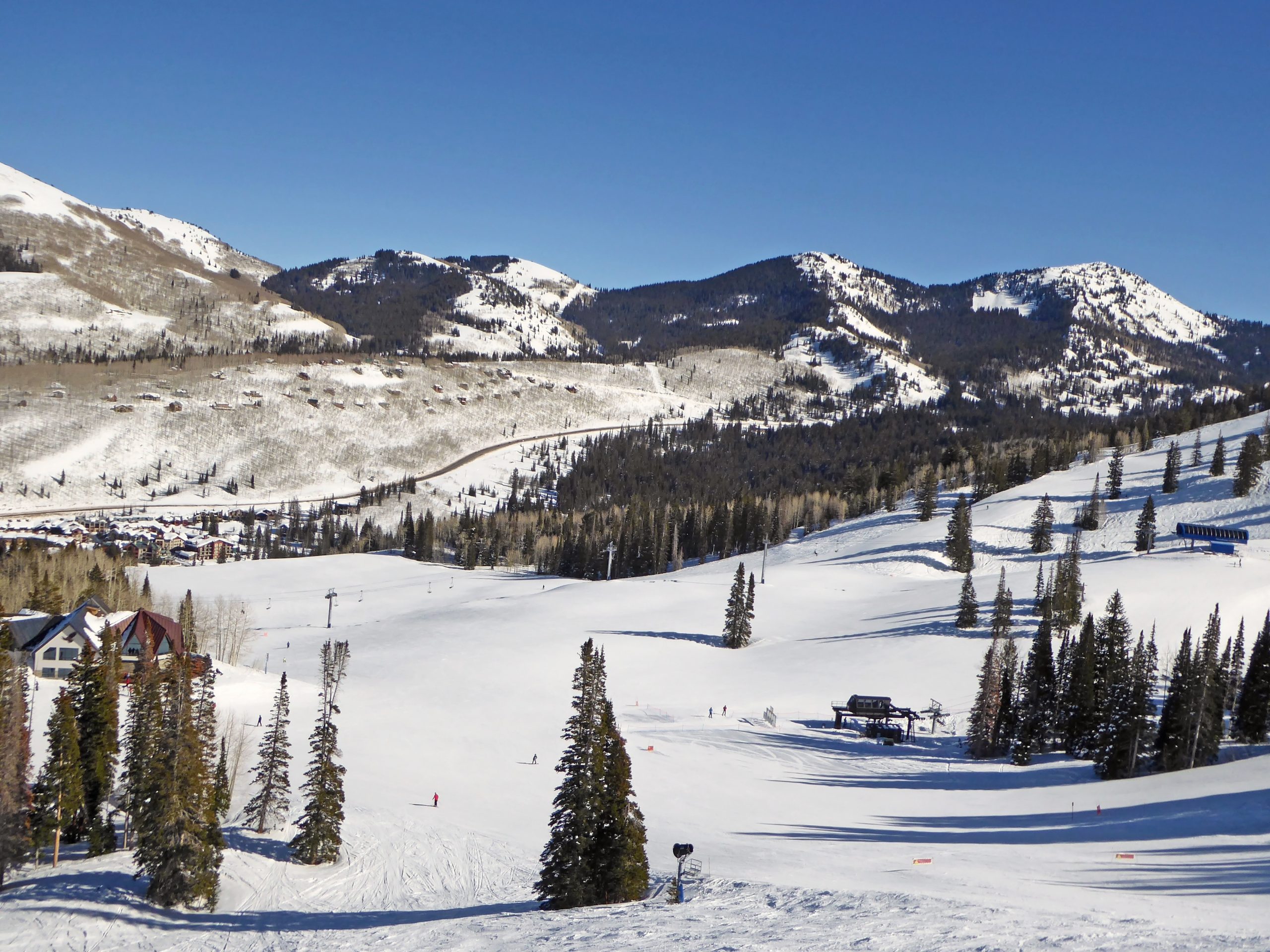 Slopes of Solitude Mountain Resort. © Jennifer Thompson | Dreamstime.com
