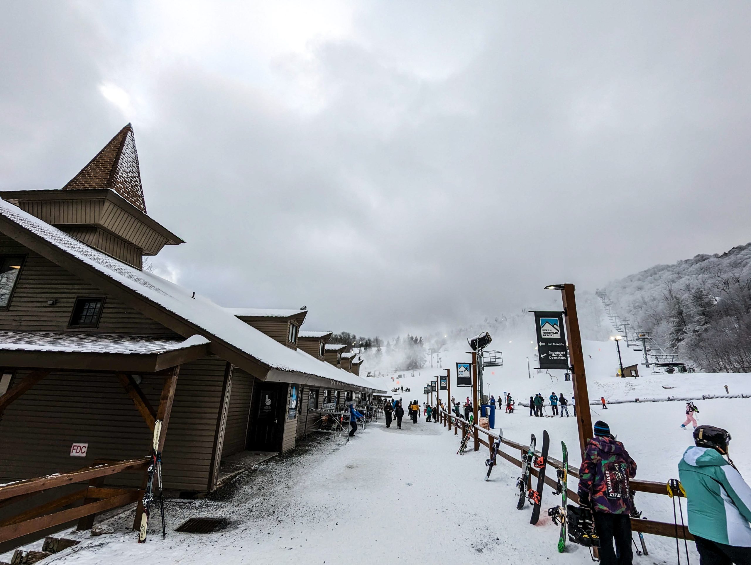 Beech Mountain Ski Resort. © Alex Grichenko | Dreamstime.com