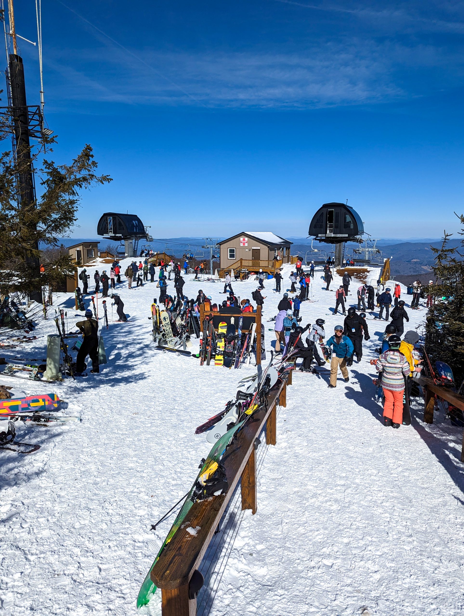 Winter scenes at Beech Mountain Ski Resort. © Alex Grichenko | Dreamstime.com