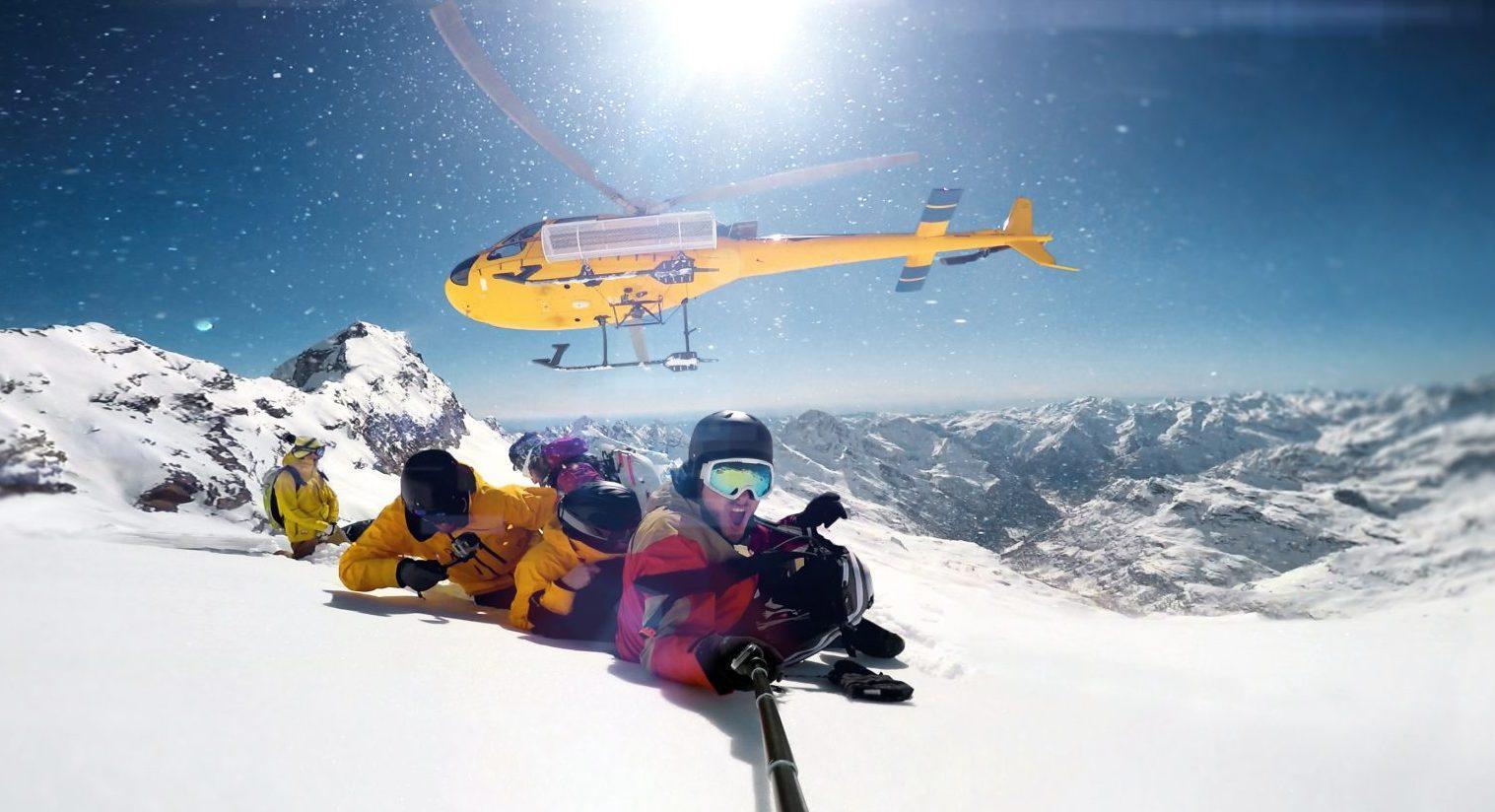 Heli Skiing in North America