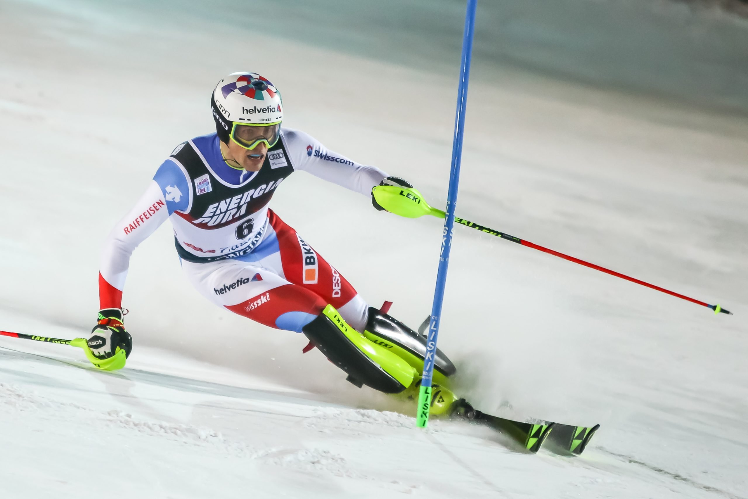 The Swiss Ski Squad: The Nations´ Cup Winners from 2023/24 7 Daniel Yule. © GoranJakus | Dreamstime