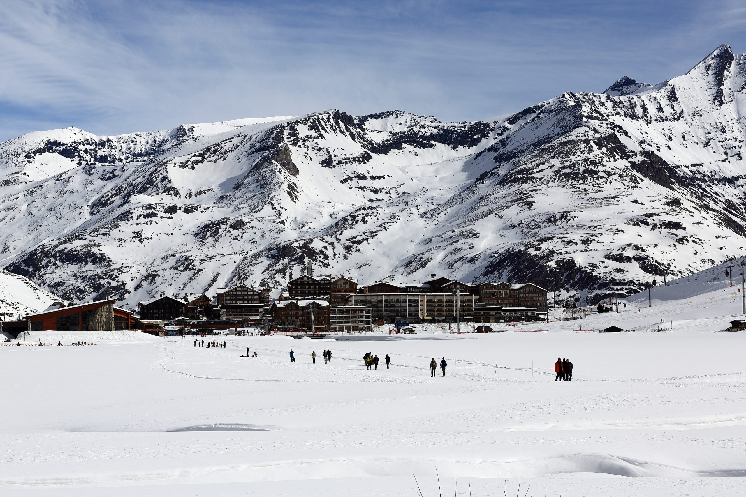 Winter ski resort of Tignes-Val d Isere, France. © Pavel Dospiva | Dreamstime.com