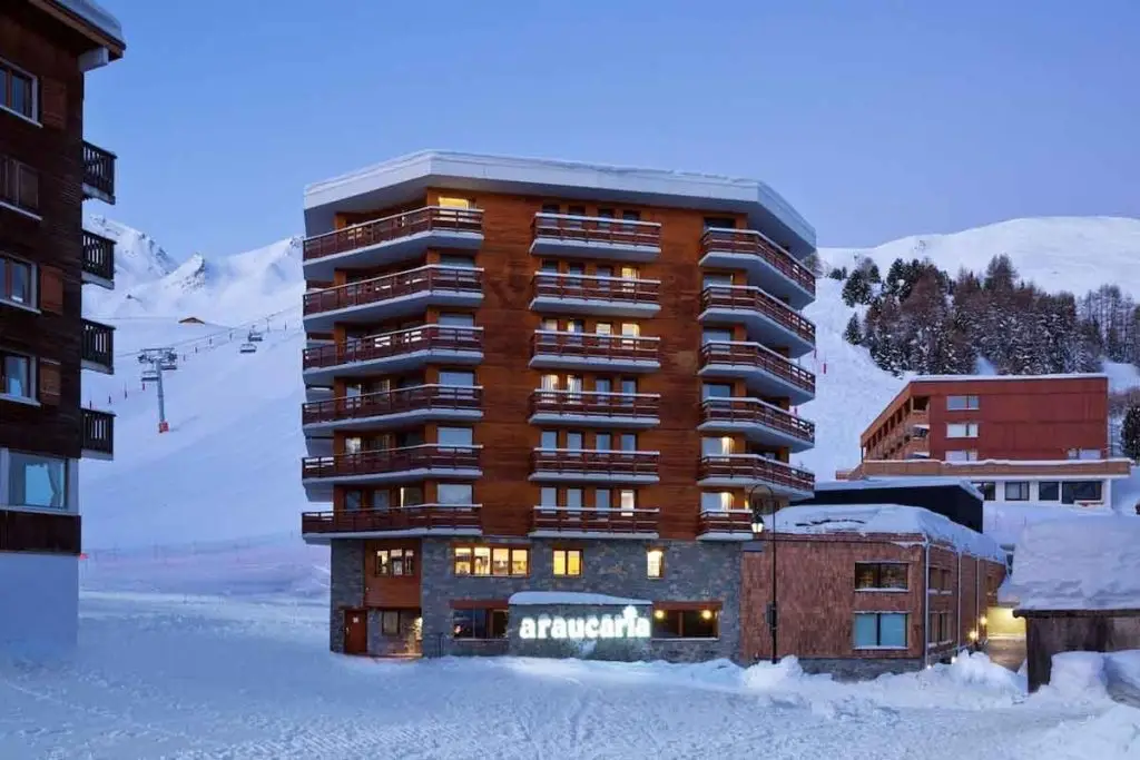 Araucaria Hotel & Spa La Plagne Ski Resort Skiersplanet