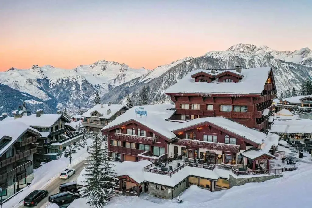Hotel Carlina Courchevel La Plagne Ski Resort Skiersplanet